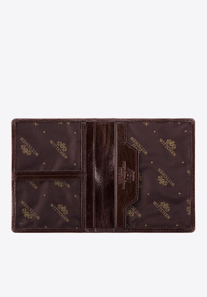 Wittchen Men's Leather Document Case Vertical Brown Natural Leather