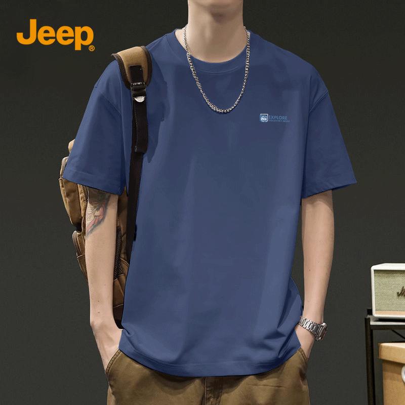 Jeep Мужская футболка с коротким рукавом