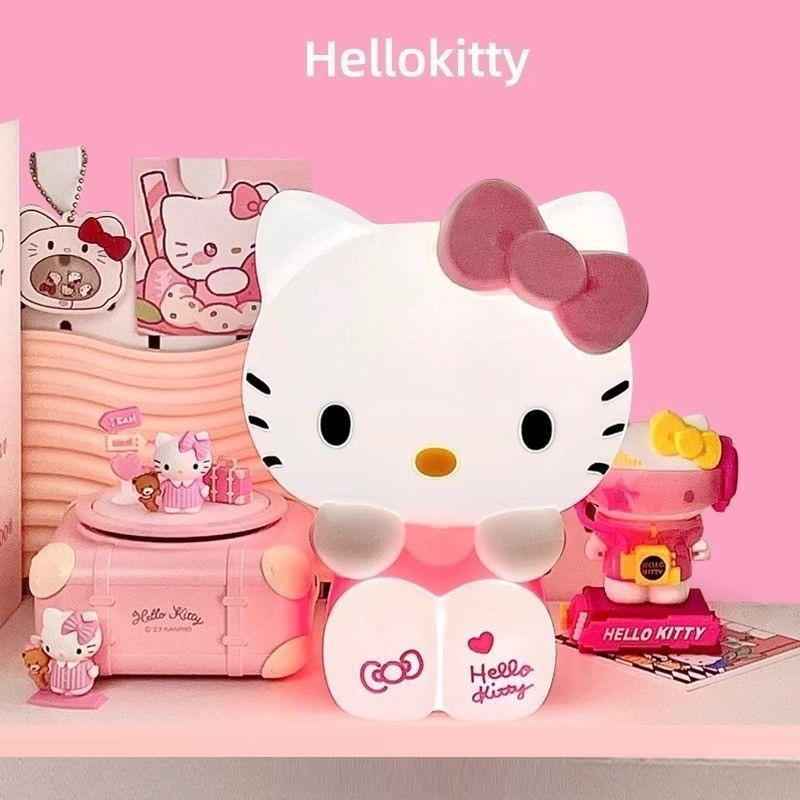 Vinyl LED Night Lights Birthday Gift Kitty Cartoon Night Light LED Decoration Desktop Ornament Birthday Gift