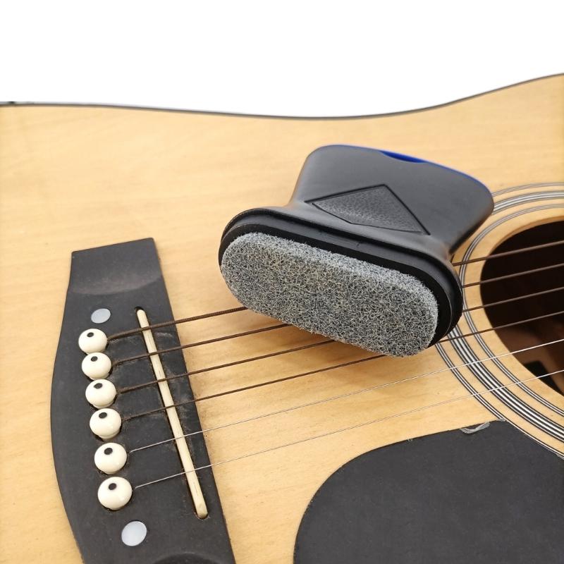 Folk Electric Guitar Fingerboard String Cleaner Maintaining Tool Instrument String Cleaner Guitar Maintenance Care Tools