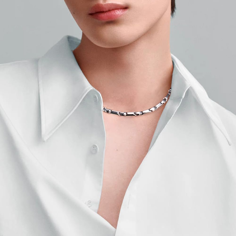 25 Grain Germanium Static Elimination Fashion Jewelry [BEFOSHINN] Necklace, 99.99% Purity, Men's & Women's Necklace, Necklace, Popular, Ore,