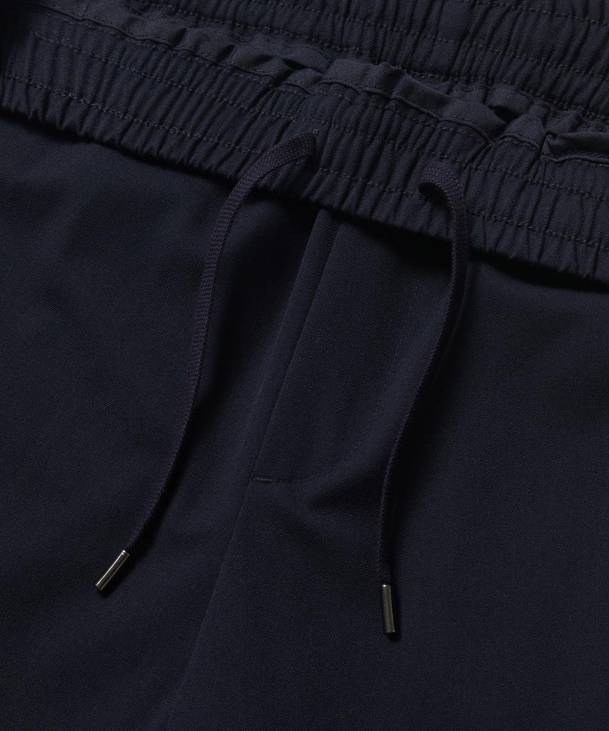 MUSINSA STANDARD Genderless Wide Banding Slacks [Navy]