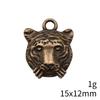 2025 Trend Charms Bulk Tiger Lion Wolf Charms Pendant Souvenir Craft Pendants