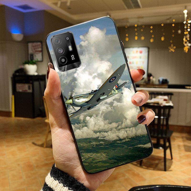 Funda самолет летать облако телефон чехол для OPPO A74 A94 5G A3S A5S A9 A12 A15S A52 A53 A53S A72 A73 2020 A91 5G Чехлы coque