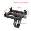 Anti Slip Bicycle Adjustable Phone Holder Mount Bracket Handlebar Clip Stand for 3.5 6.2inch Smart Mobile Phone for
