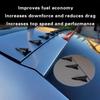 10 Pcs Rear Roof Shark Fins Spoiler Wing Kit Universal Car Roof Spoiler Bumper Spoiler Shark Fin Diffuser Vortex Generator