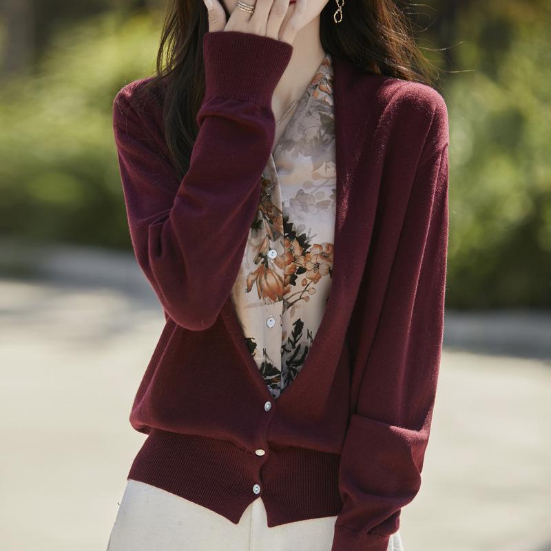 Женский вязаный кардиган в стиле Mirador, осенне-зимний модный темпераментный вязаный топ