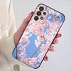 Розовый чехол Sakura для Samsung Galaxy A73, 23, 53, 33, 14, 24, 13, 72, 22, 52, 32, 54, A34, Мягкий чехол