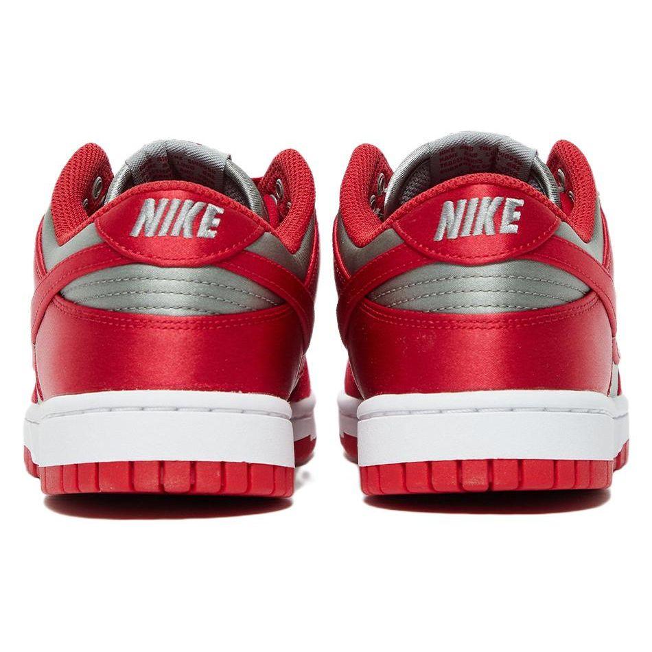 Nike Женские кроссовки Dunk Low Satin UNLV красные, средне-серые, Varsity-Red DX5931-001