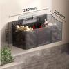 Transparent Kitchen Storage Basket No Punching Spices Container  Kitchen Supplies