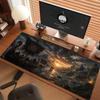 Viking Longship Fleet Mouse Pad XXL Norse Warrior Non‑Slip Rubber Deskmat Pc Game Keyboard Mats Large Computer Mouse Mat