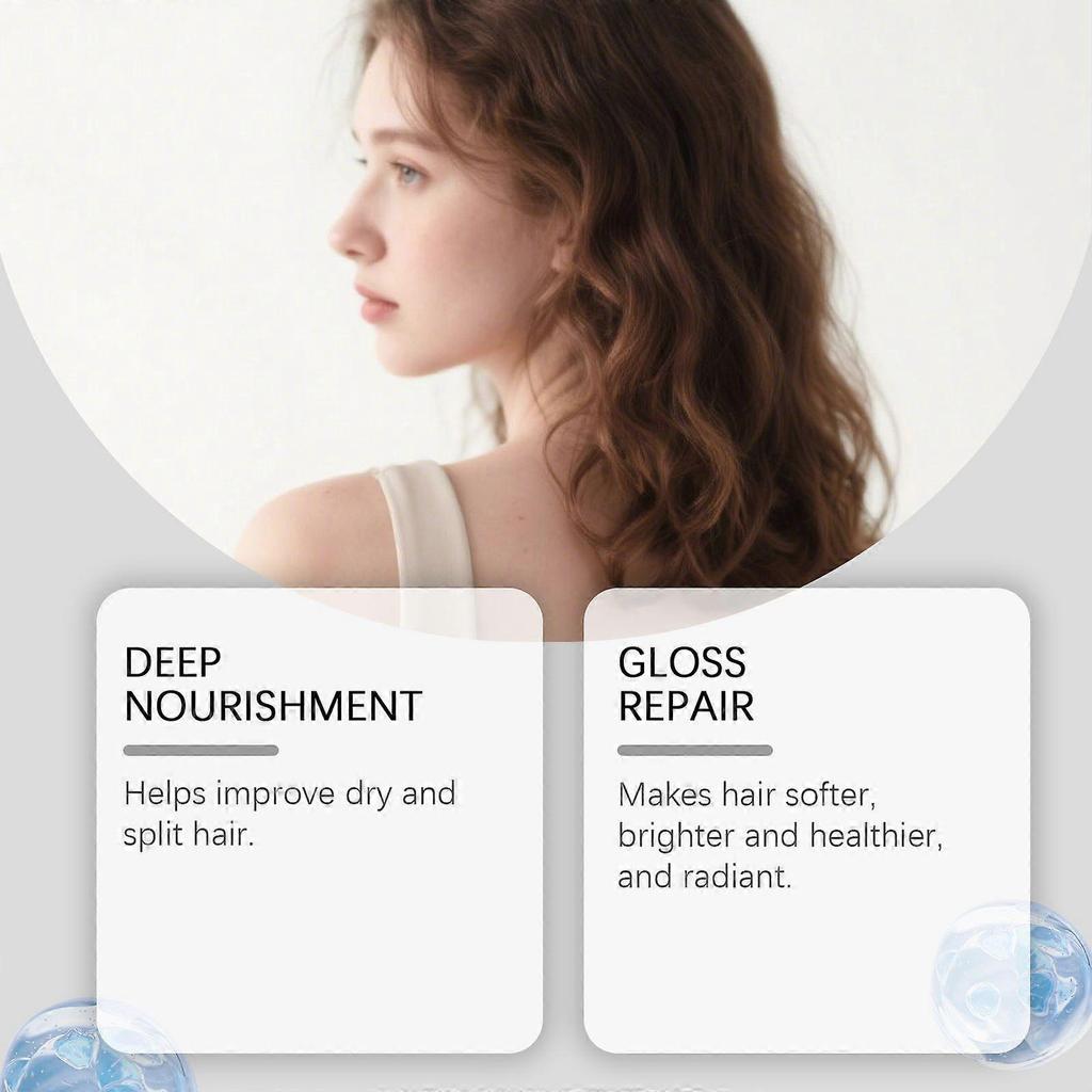 Limited time!!Hoegoa Hair Essence Roller Ball - Gentle Nourishing And Moisturizing For Smooth, Shiny, And Refreshingly Cared-For Hair