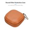PRO TANLE Filter Hard Storage Case PU Leather Protective Bag Dust Proof Carrying Punch Holds 5PCS Up To 82mm Filters
