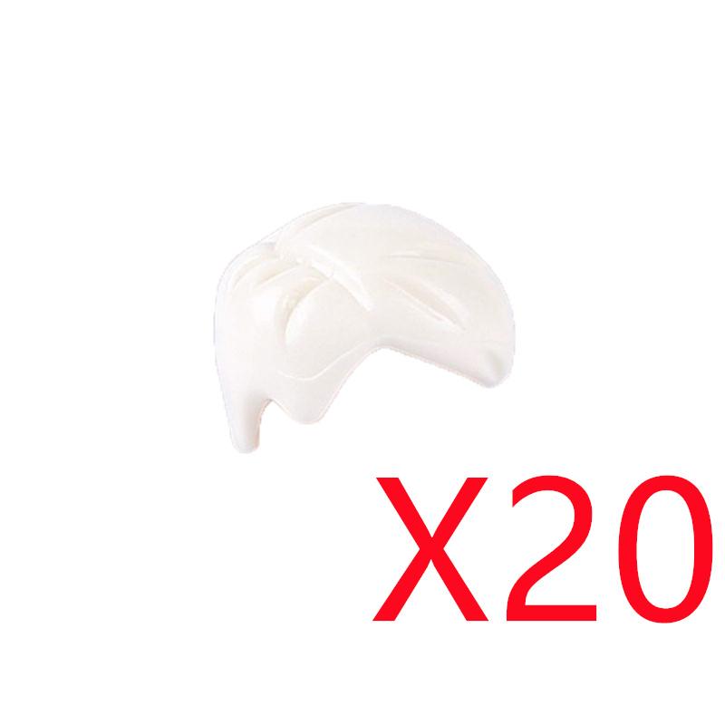 MOC Городские строительные блоки Части тела фигурок Креативные аксессуары Длинные волосы Коричневые Черные Золотые Мини-кирпичики Совместимая игрушка Подарок k030