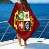 British & Irish Lions Microfiber Beach Towel, Lightweight And Quick-Dry, for Summer Travel, Beach Essential, Swimming Pool Outdoor