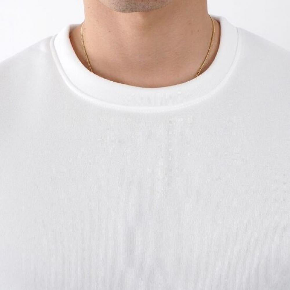 Onl Men S Fleece T ShirT whiTe Nk TS01