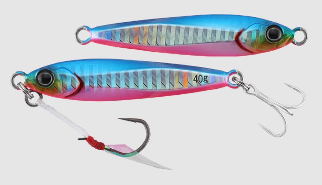 Jackall Металлический джиг Big Backer 60 грамм Синий Розовый (5525)