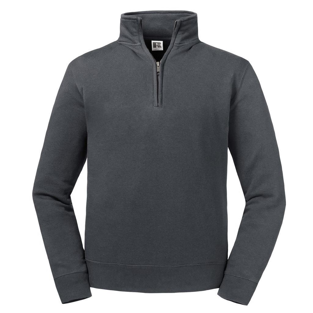 Мужской свитшот Russell Authentic на молнии до четверти