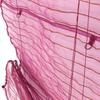 Store voilage effet soie fuchsia et orange 60x170