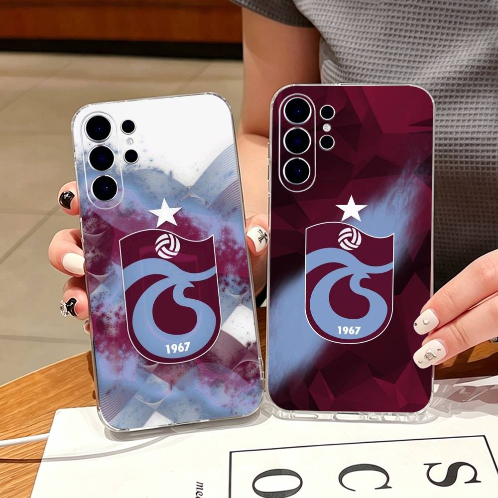 Чехол для телефона Trabzonspor для Samsung S25, S24, S21, S22, S23, S30, Ultra, S20, Plus, Fe, Note, 10, 9, 5G Прозрачный чехол