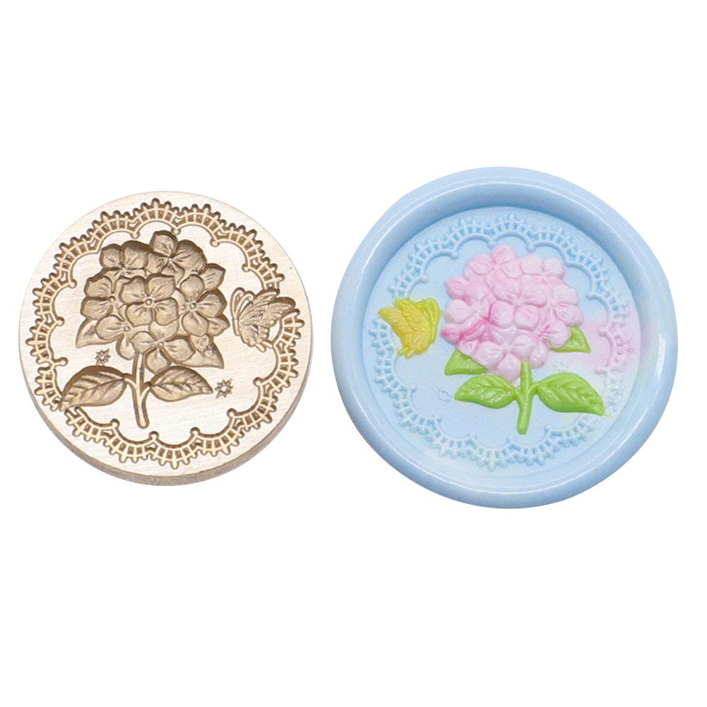 Латунные головки штампов, замена круглой формы, головка уплотнения штампа, 3D-тиснение, DIY Craft