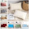 Rectangular Shape Crystal Plush Pillow Plush Mink Plush Pillow Nordic Pillowcase  Living Room