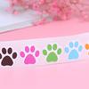 500 шт. красочные наклейки с отпечатками лап собаки кошки этикетки наклейки награда наклейка