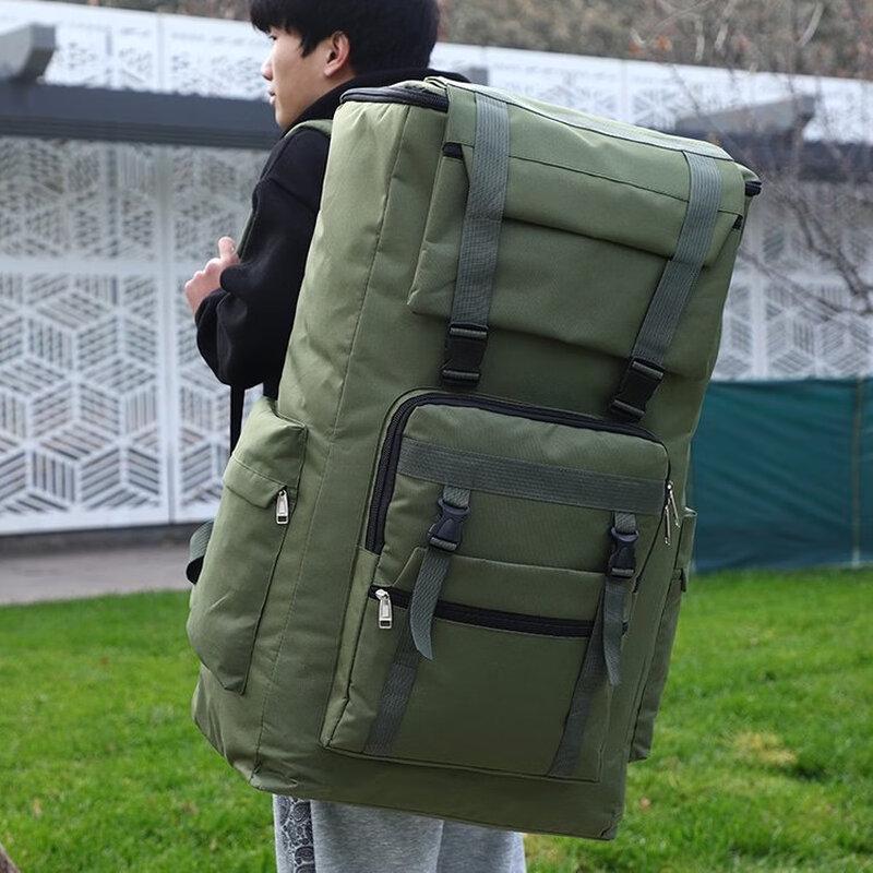 Kuzhe 120L Waterproof Camouflage Outdoor Hiking Backpack