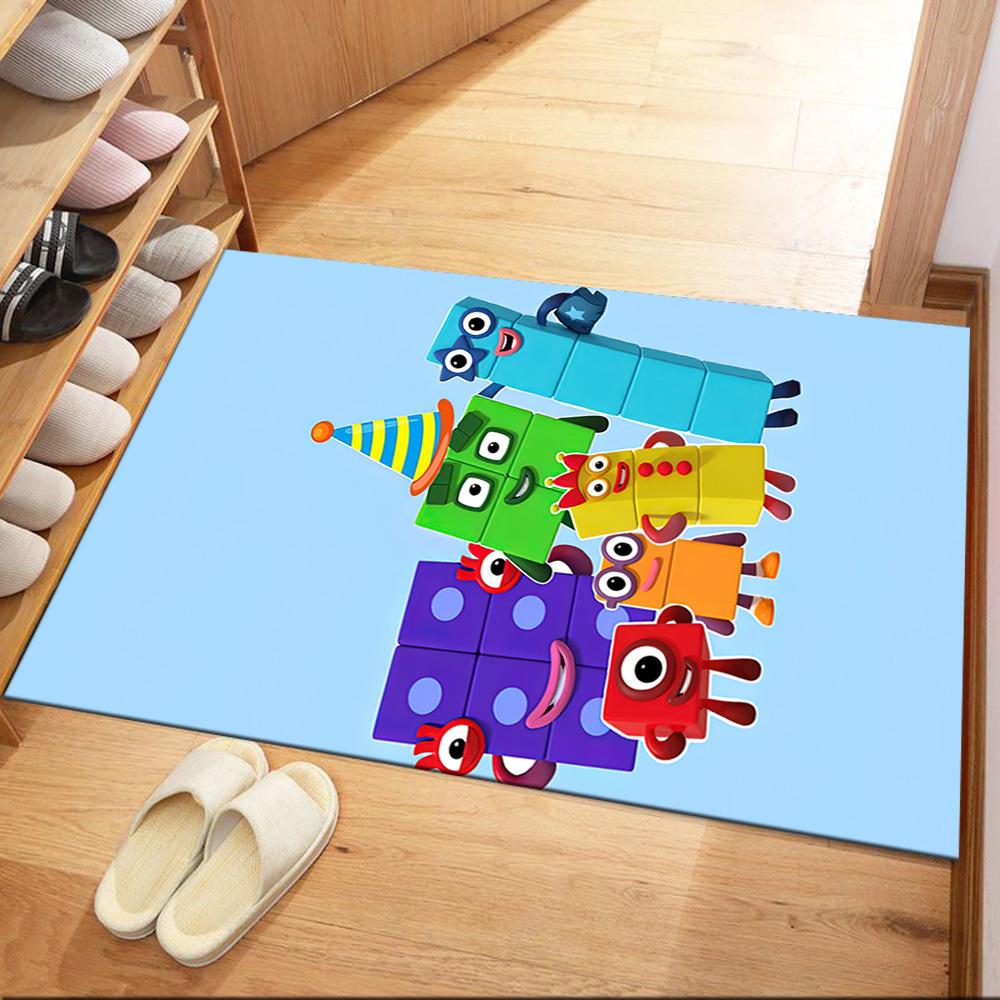 Numberblocks Carpet Design for Entryway Decorate room Bedrooms Outdoor Antislip Carpet Decorate Offices Perfect Gift for Women/Men