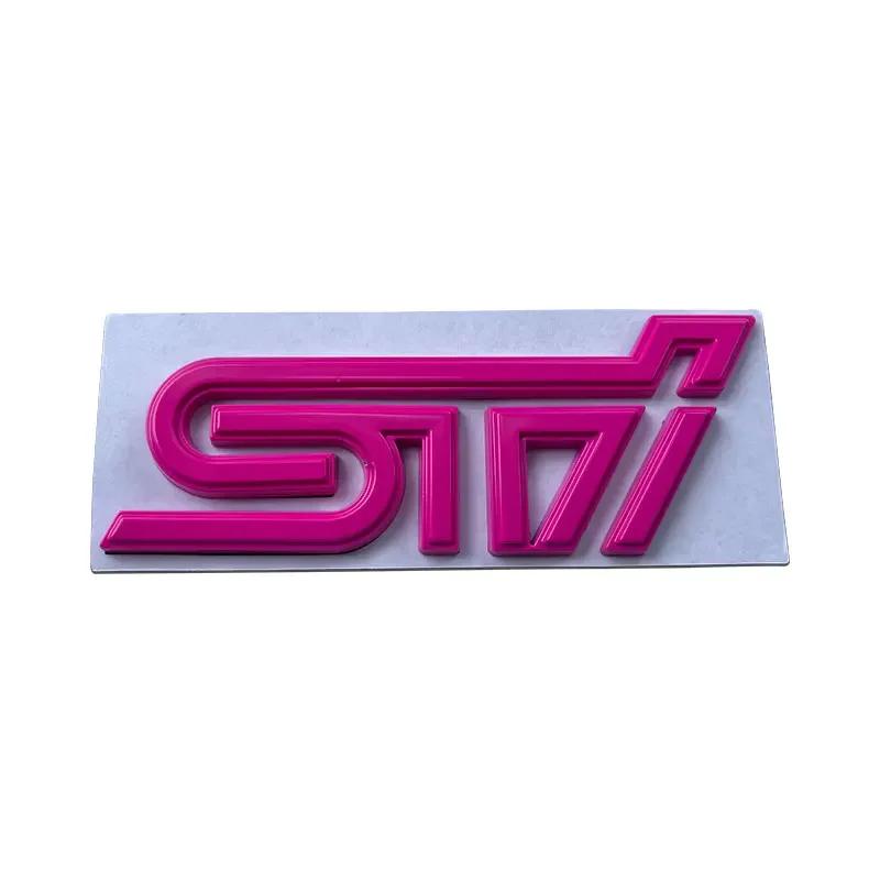 3D Metal Car Emblem Stickers for Subaru STI Logo XV WRC WRX BRZ FORESTER IMPREZA LEGACY OUTBACK Auto Body Side Rear Trunk Badge nn1