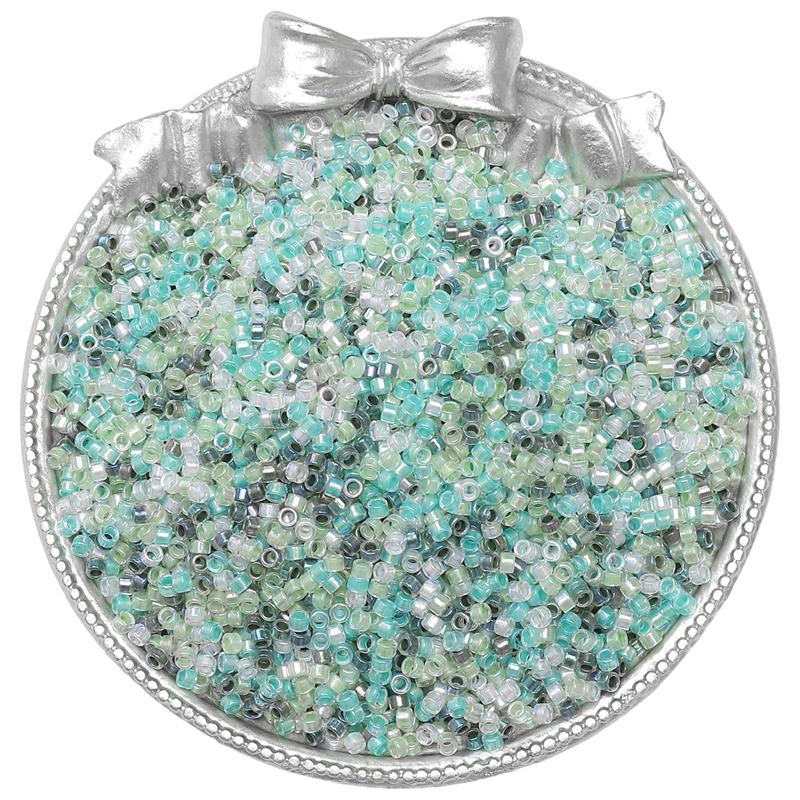 Антикварные иллюзорные стеклянные бисеринки - 700 штук для DIY изготовления ювелирных изделий