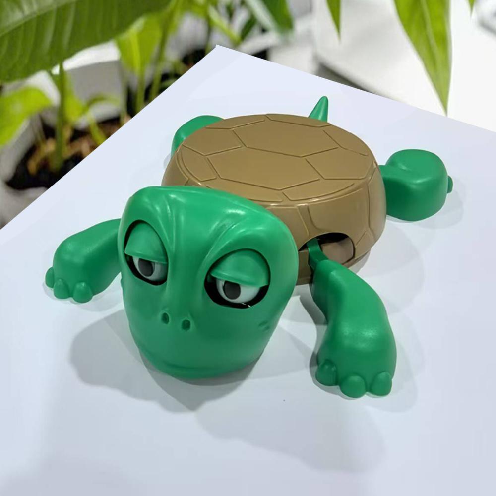 Panicked Turtle Coaster 3D Printed Cup Mat Insulation Pad Home/Office Decorative Cup Pad Mug Holder With Funny Expression
