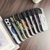 For IPhone16 Mobile Phone Case Magnetic Holder for Apple 15Promax Two-color Shield with Anti-slip Edges and Simple