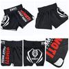 White Tiger Muay Thai Kickboxing Boxing MMA UFC Casual Shorts Gym Sport Unisex Men Women Workout Quick Dry Print Elastic High Waist Training