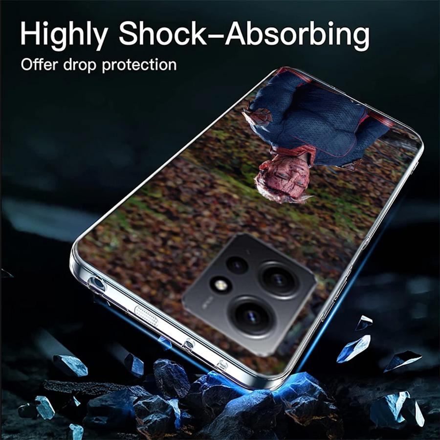 Чехол для телефона Homelander The Boys Для Redmi Note 14 15 Pro 5G 13 12 Pro Plus 11 11T 11E 11S 10 Pro 10S 9 9S Чехол Мобильный Прозрачный ТПУ Ca
