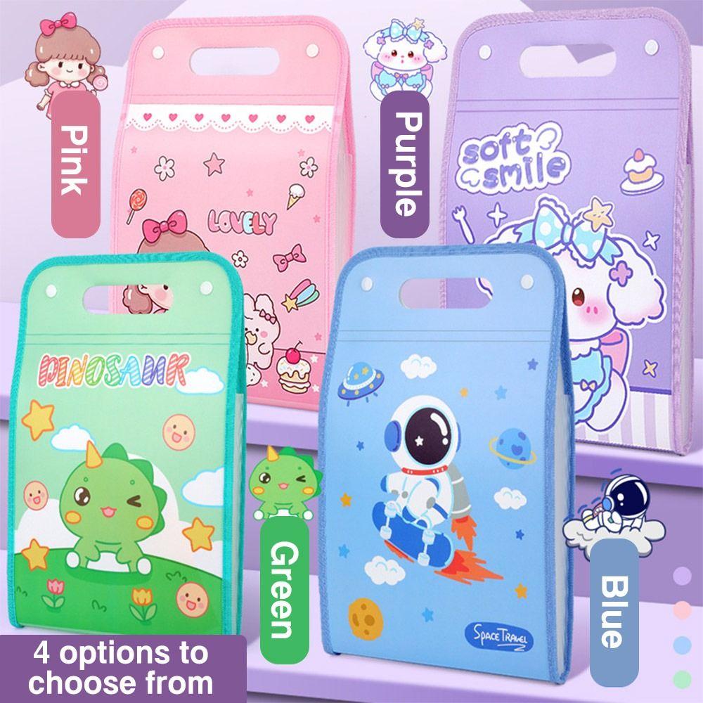 Папка для хранения контрольной бумаги с 13 карманами, водонепроницаемая сумка для документов, креативная папка-конверт