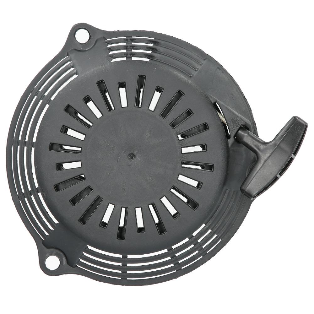 Black Recoil Starter Assembly Replacement Part Lawn Mower Replacement Lawn Mower Engine