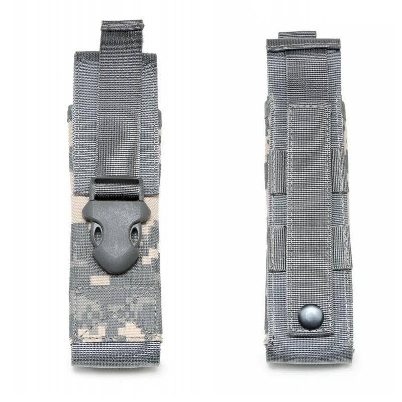 Подсумок для фонарика Чехол для фонарика Molle EDC Инструмент Поясная сумка Спорт на открытом воздухе Кемпинг Пеший туризм Охота Аксессуары Чехол для ножниц