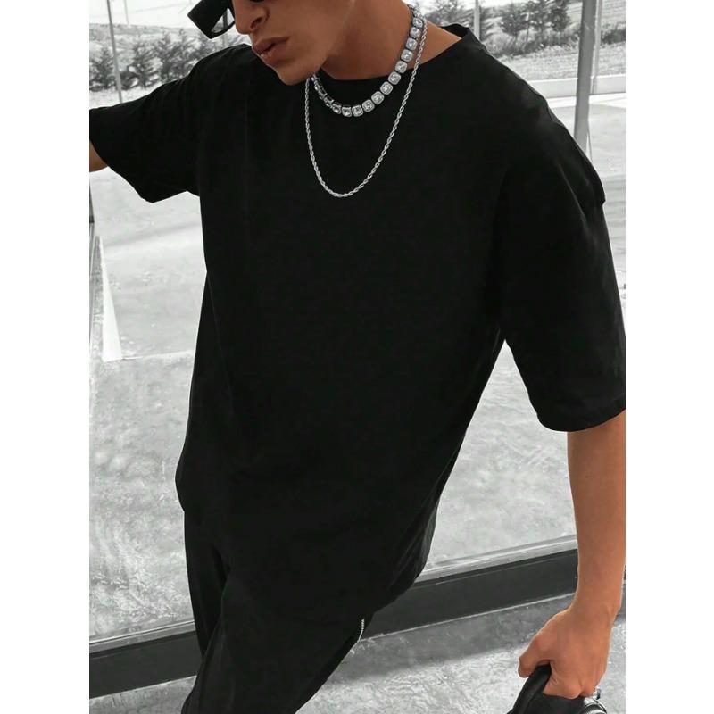 It Is What It Is Letter Graphic Men Tshirt Summer Cotton Fashion Oversized Clothes Casual Hip Hop Tops Loose Soft T-Shirts Men’s