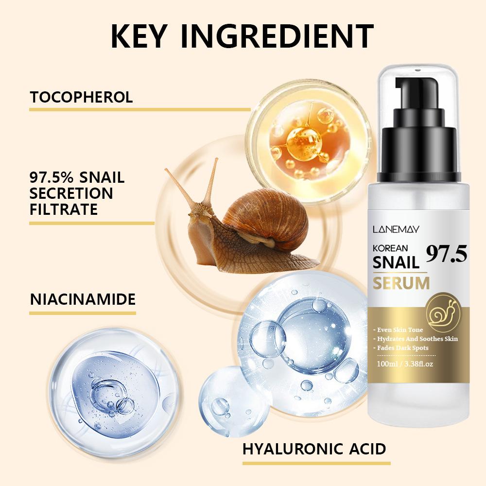 Facial Snail Essence Collagen Liquid Moisturizes And Diminishes Fine Lines