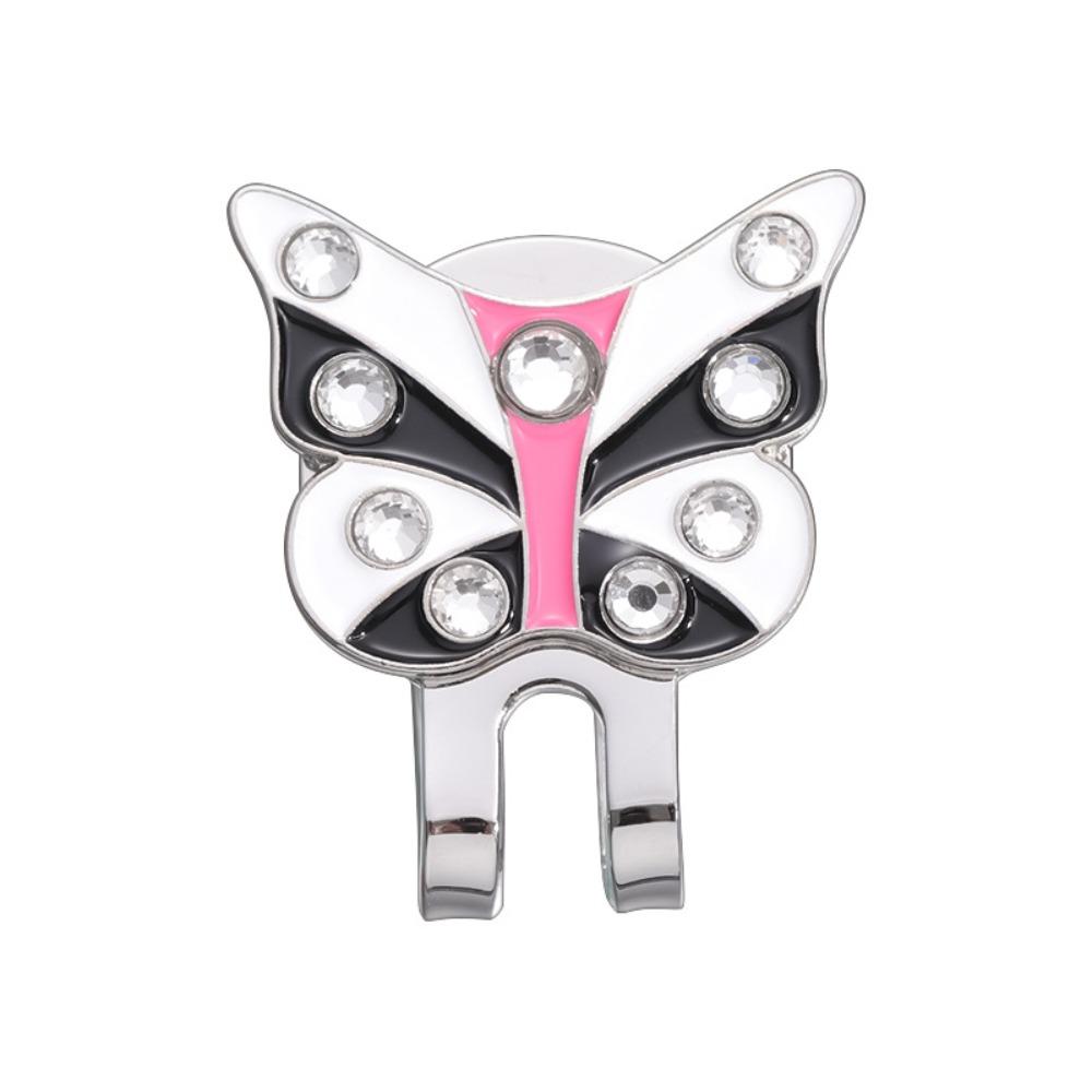 Butterfly Shape Golf Ball Marker Brim Clip Golf Hat Marker Golf Lovers Golf Cap Clip Women Girls