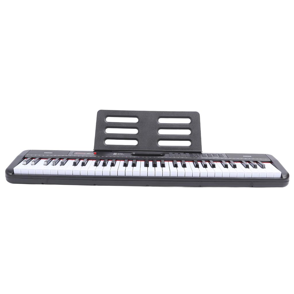 61 клавиша пианино клавиатура электронное цифровое пианино со встроенным динамиком микрофон подставка для нот