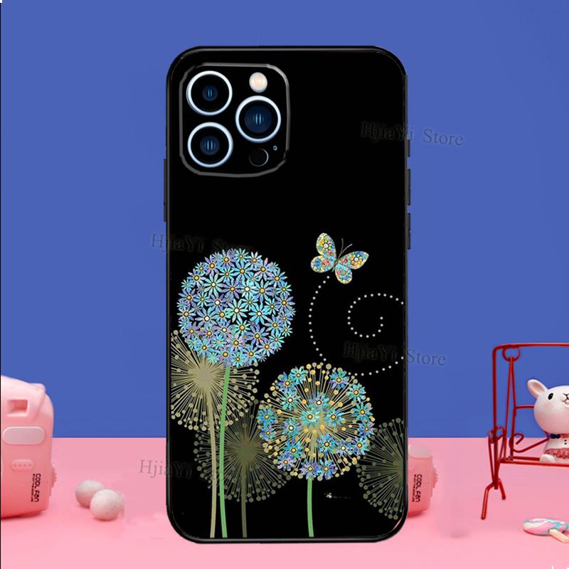 Чехол для телефона с цветами одуванчика для iPhone Samsung Galaxy Redmi Xiaomi Oppo OnePlus Note SA 7 8 9 10 11 12 13 14 20 21 22 23 53 54 Pro Max Plus Ultra
