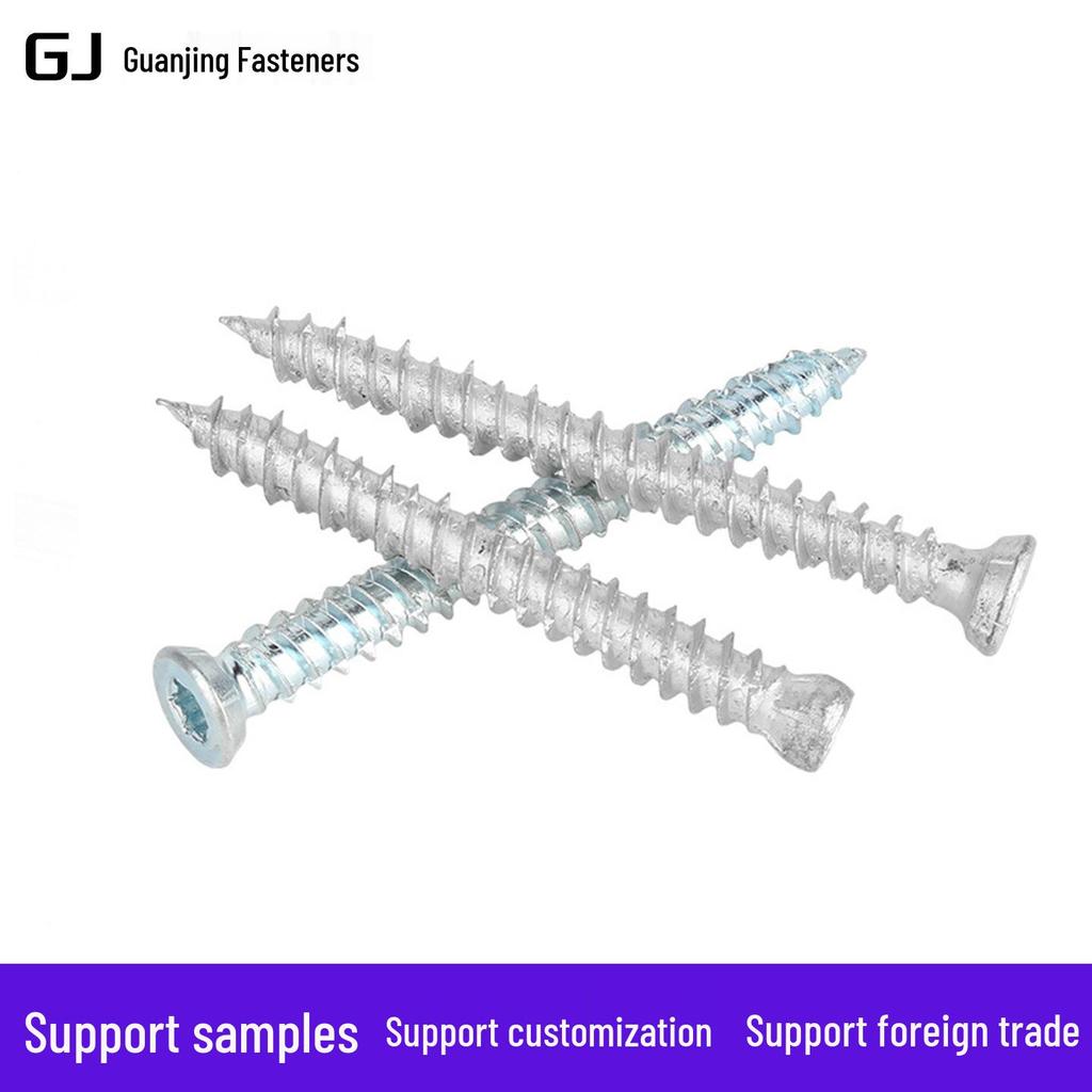 German Style Torx Drive Stainless Steel Self-Cutting and Self-Tapping Screws for Concrete, Doors, and Windows