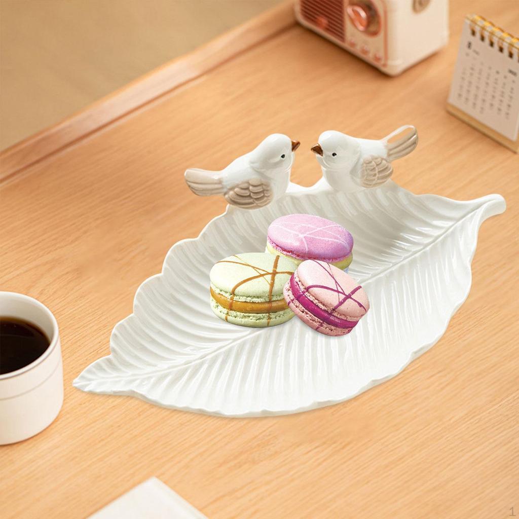 Статуи птиц, кольцо, поднос для безделушек, ожерелье, ключи, визитки для стола, центральные акценты