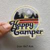 Natural Adventure Thermoadhesive Camping Sticker Embroidered Patches For Clothes DIY DIY
