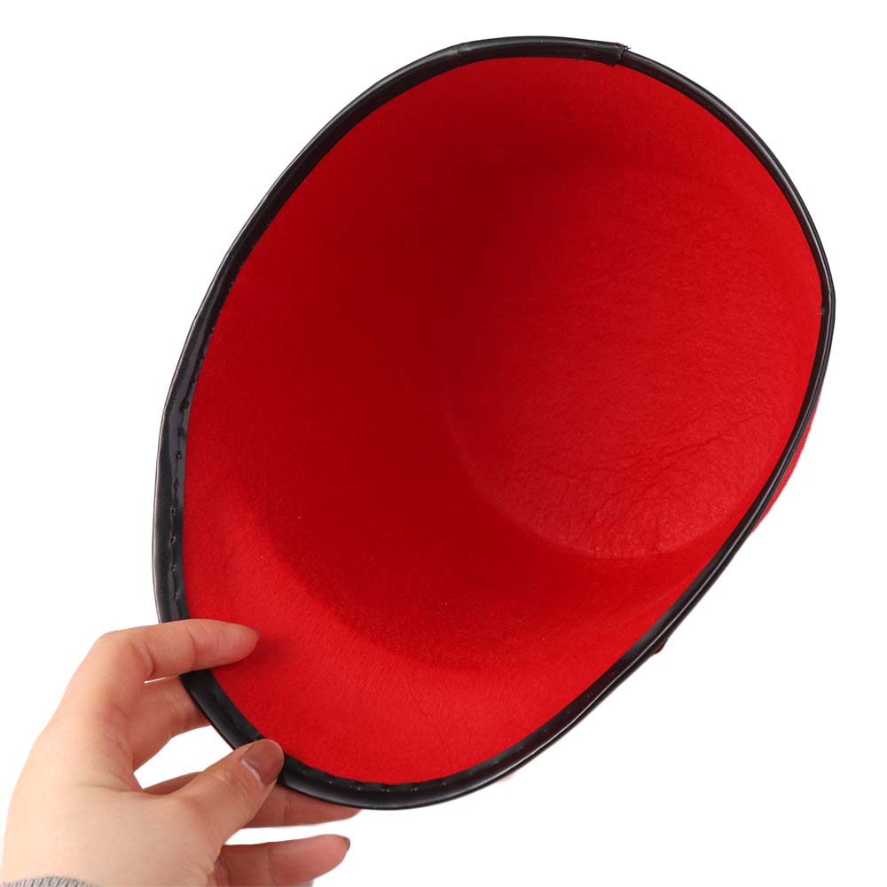 Винтажная шляпа для униформы рыцаря Защита от солнца Шляпа барабан-майора Шляпа для духового оркестра Фестивальный карнавальный