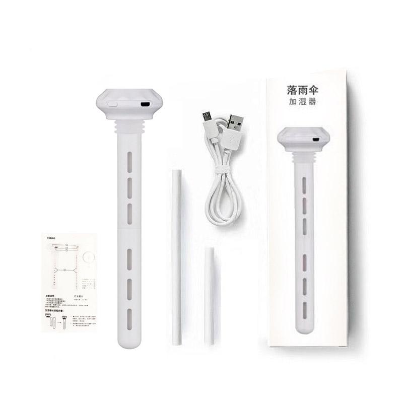 Супер тихий портативный увлажнитель воздуха для офиса, спальни, автомобиля и путешествий, регулируемая длина, не требуется бутылка с водой, улучшает