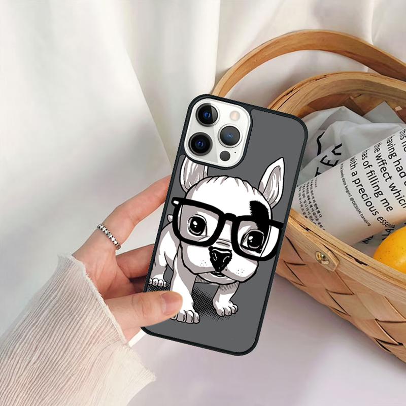 Причудливый чехол для телефона с французским бульдогом Для для iPhone 17 Air 16 15 14 11 12 13 Pro MAX Plus coque Чехол Оболочка