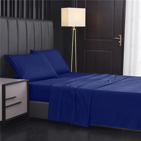 Bedding Set 4PCS /3PCS Full Set Bed Mattress Flat Sheet Mattress Cover Deep Pocket Sheet with Elastic Band